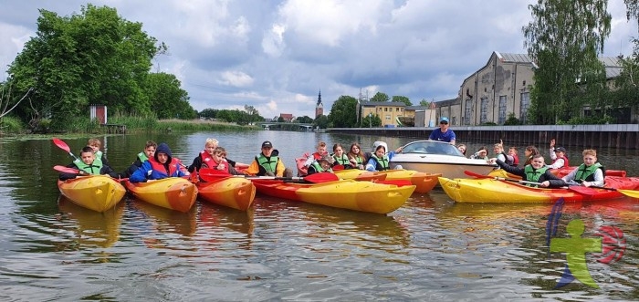 Kajakowa przygoda klasy 7.a